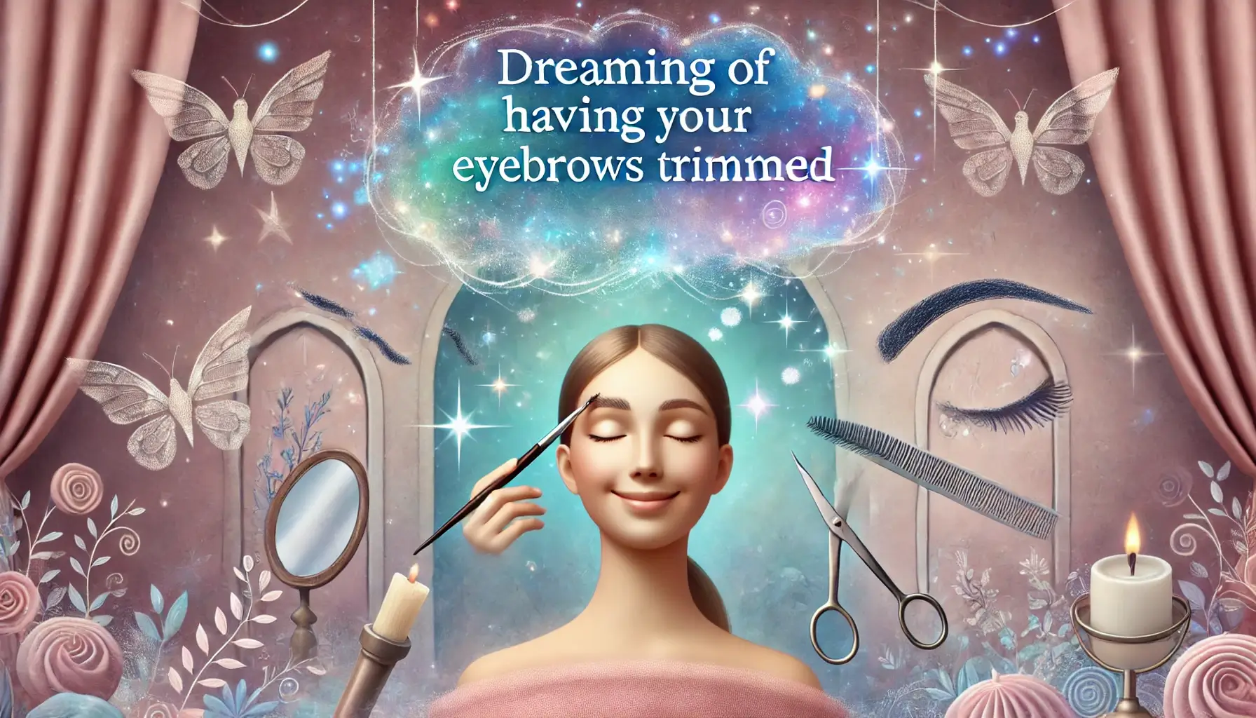 눈썹 다듬는 꿈 해몽