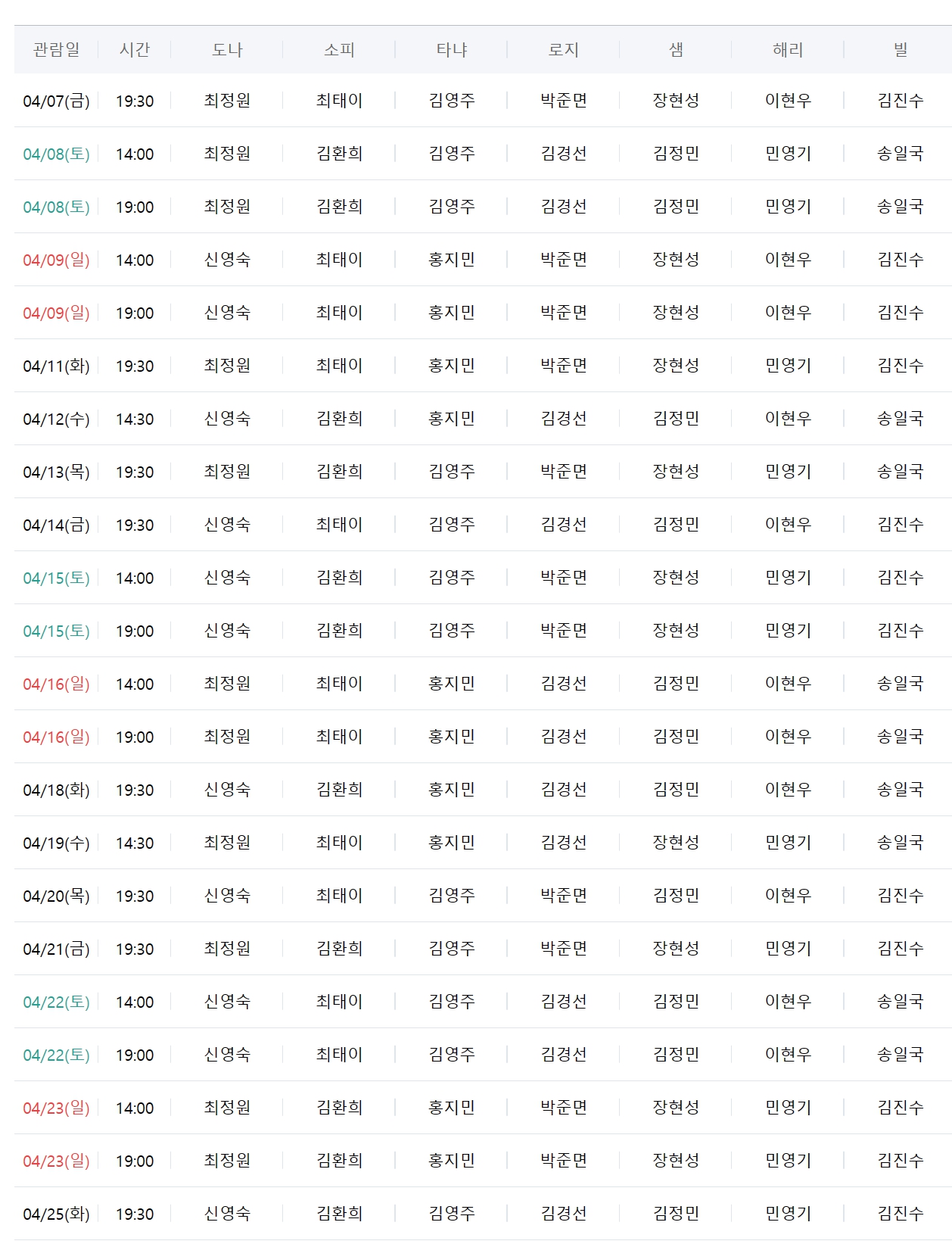 맘마미아 뮤지컬