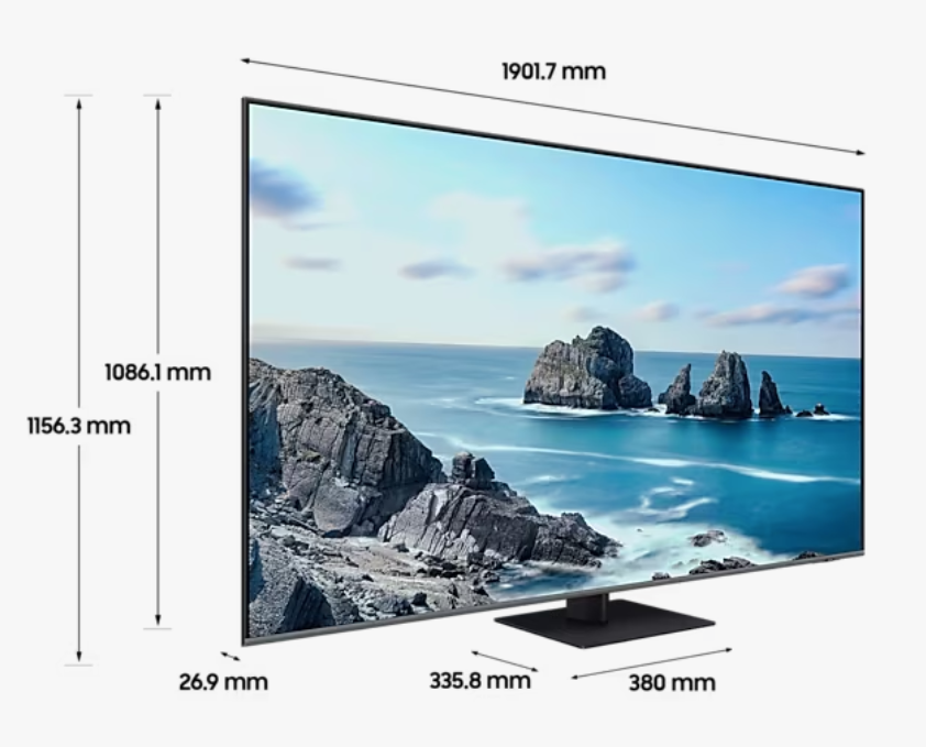 KQ85QC70AFXKR 크기