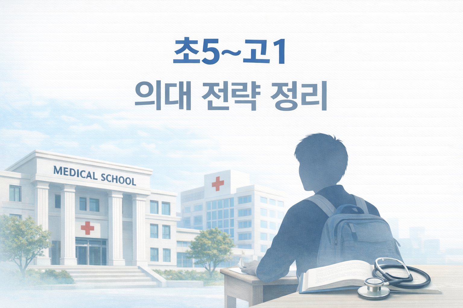 학년별(초5~고1) 의대 전략 정리