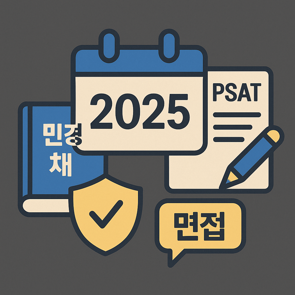 2025 민경채 PSAT 면접 일정 관련 중간 삽입 이미지