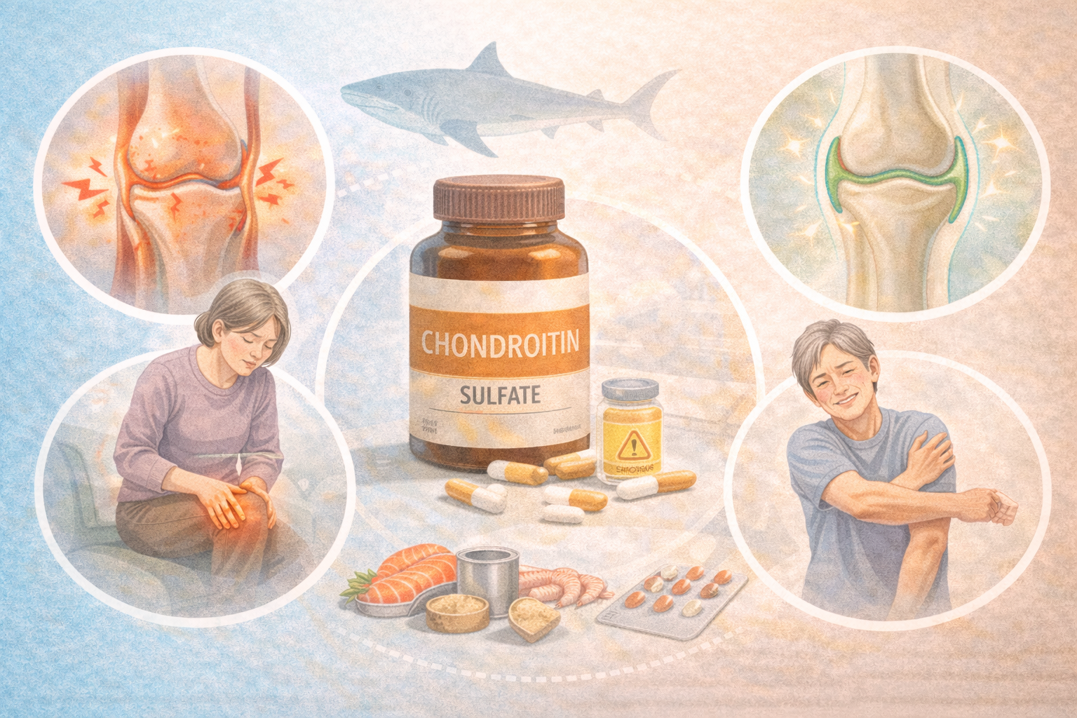 콘드로이친 관련 이미지