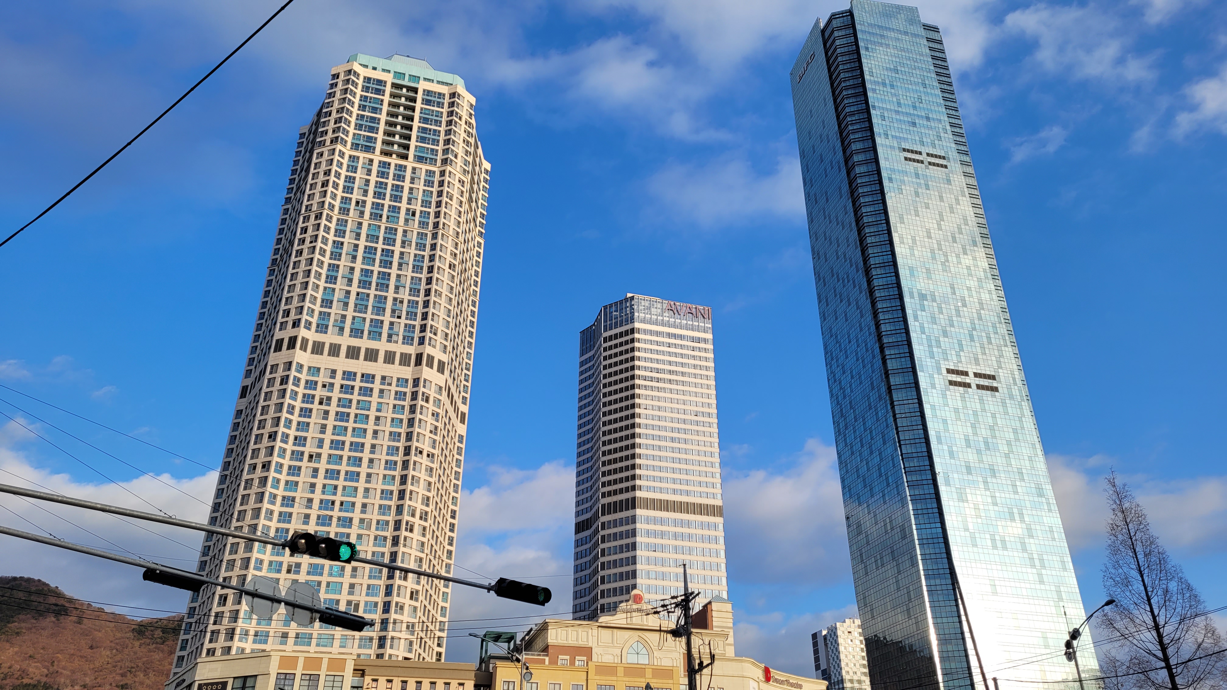 아바니 센트럴 부산 건물 풍경