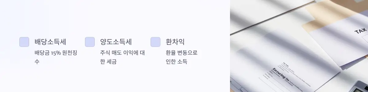 미국주식-세금-종류