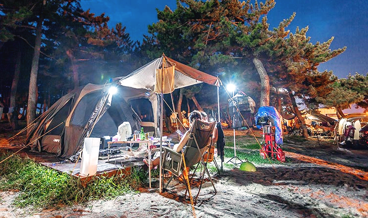 연곡해변솔향기캠핑장