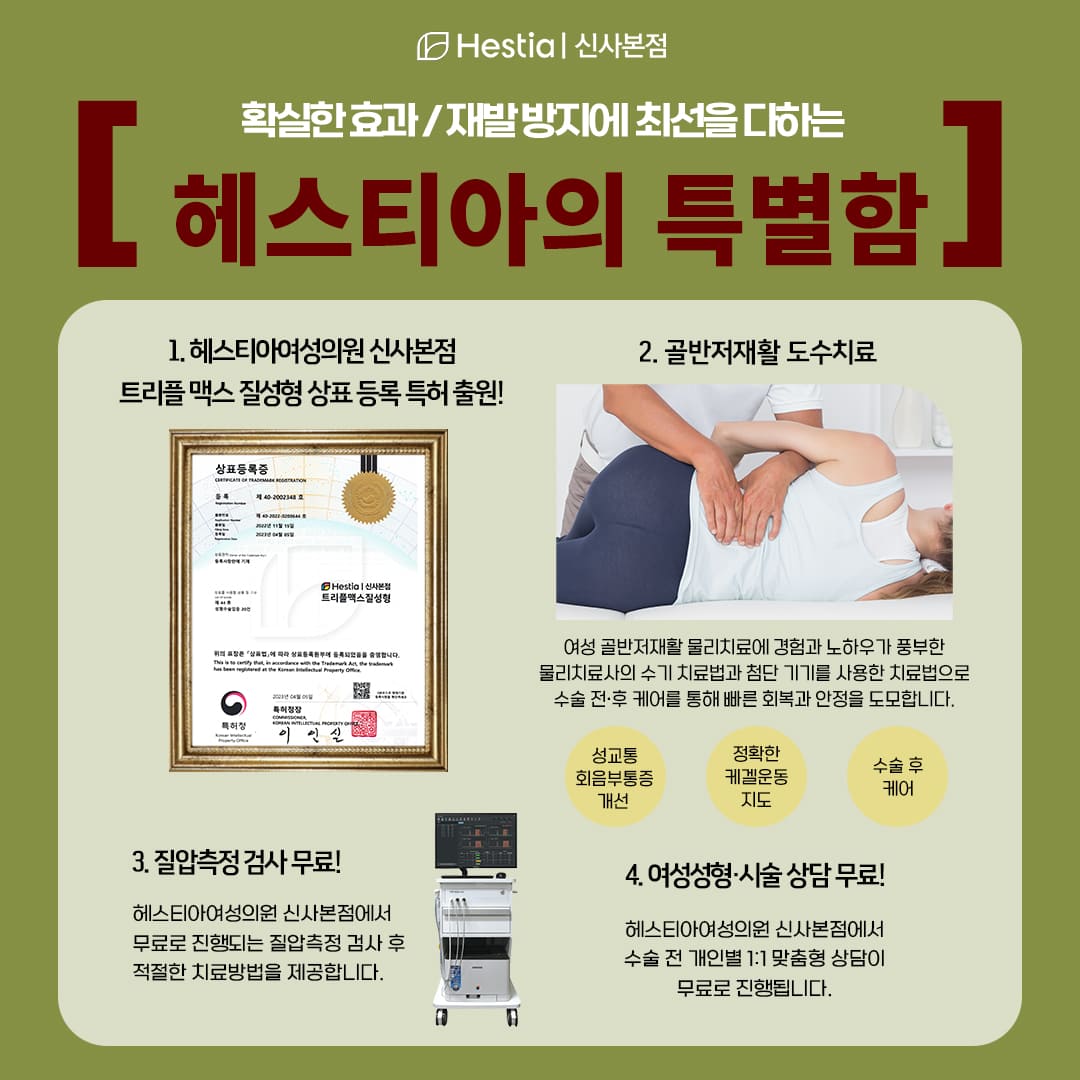 헤스티아 트리플맥스질성형과 그 특별함!