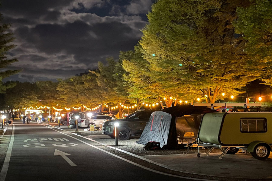 연천군 한탄강관광지 오토캠핑장 소개