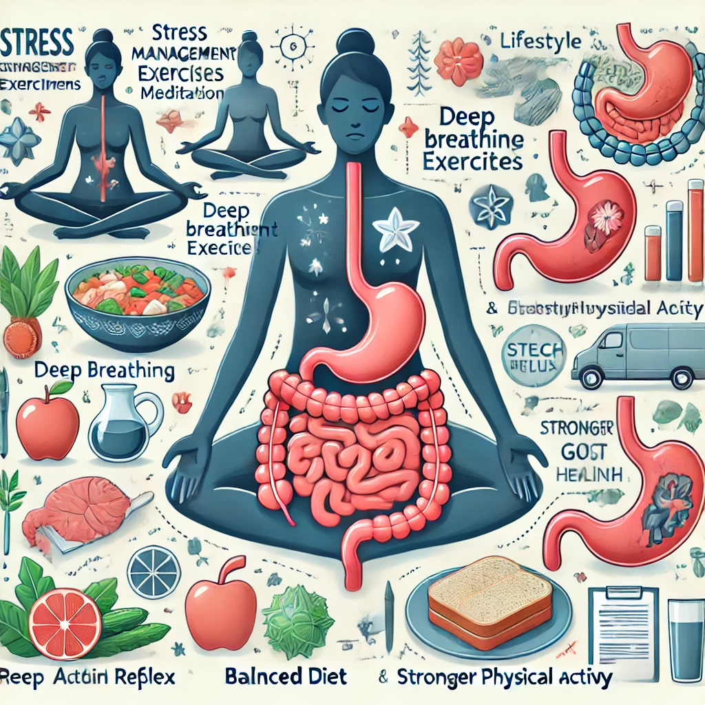 "위 건강을 위한 스트레스 관리법과 생활 습관"
