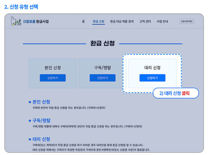 으뜸효율 가전 환급