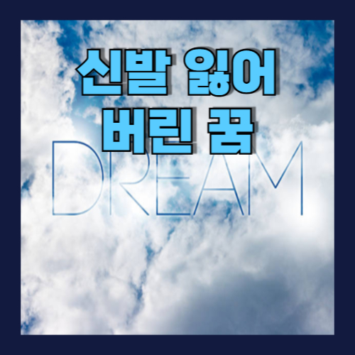 신발 잃어버린 꿈