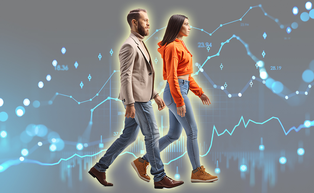 걷는 것이 인간수명 늘려준 입증 이미지