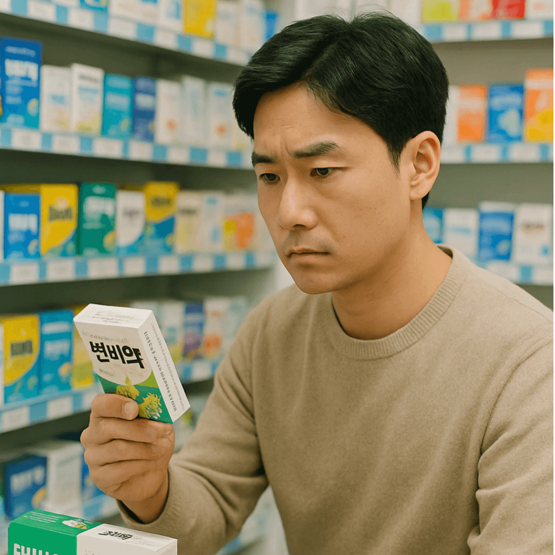 약국에서 바로 살 수 있는 변비약 추천 TOP5