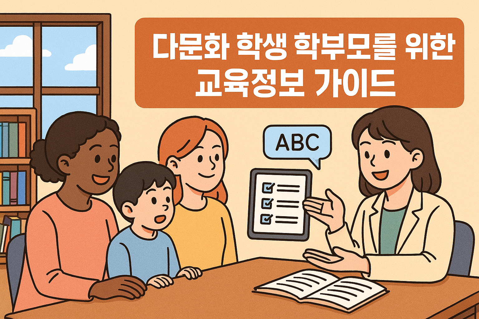 다문화 학생 학부모를 위한 교육정보 가이드