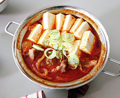 두부김치찌개