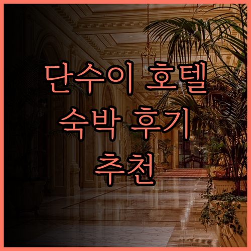 단수이 호텔 완벽 분석 호텔데이 단수