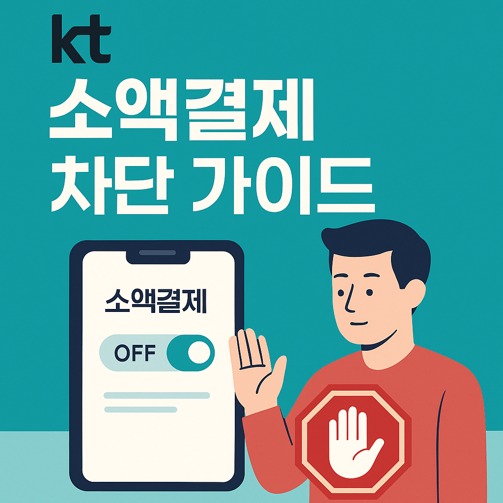 kt소액결제차단방법