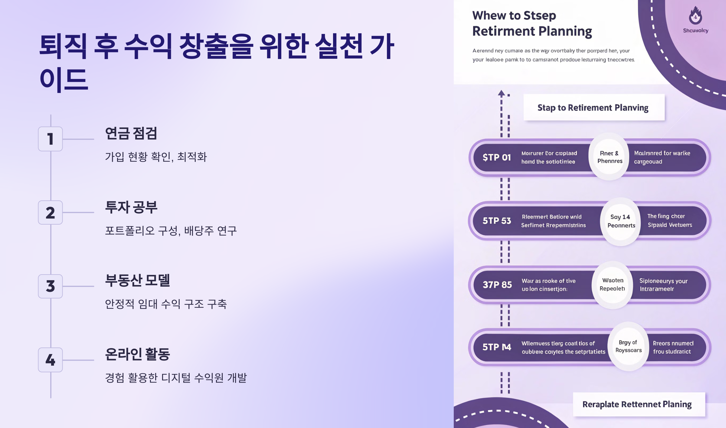 퇴직 후 수익 관련 사진