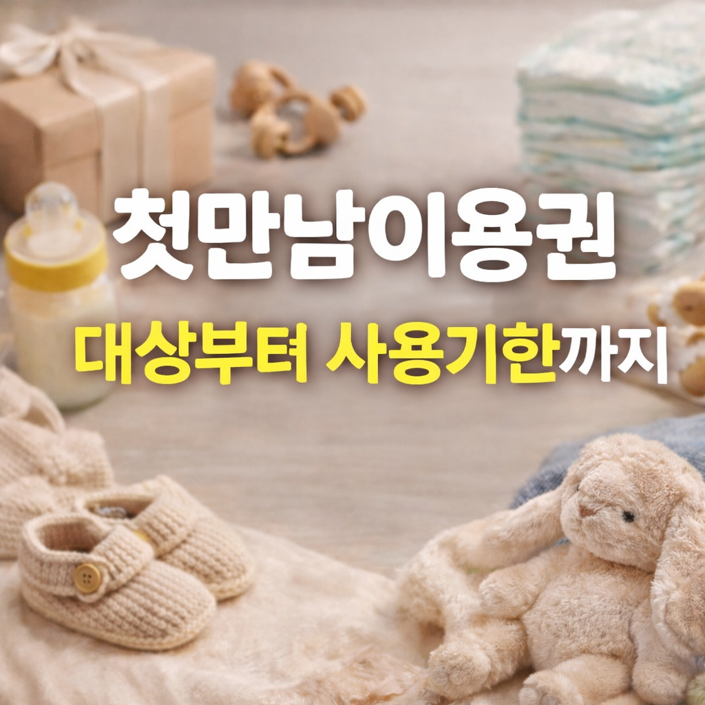 2026년 첫만남이용권 대상부터 사용기한까지 꼭 확인할 5가지 포인트