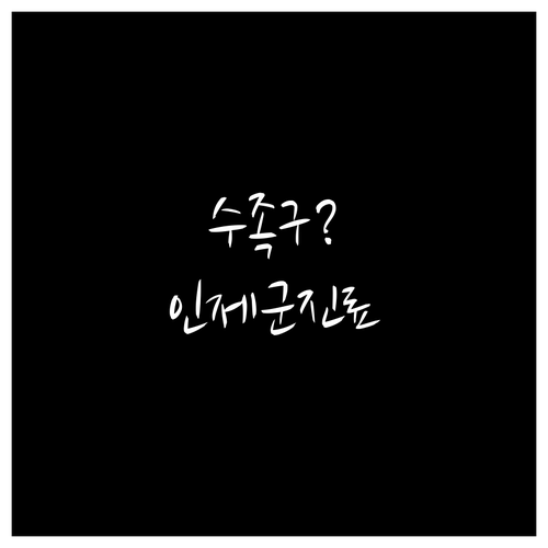 인제군 수족구 아이 케어와 병원 선택..