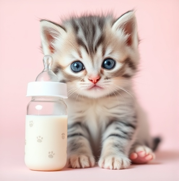 필수 아기고양이 분유, 성장에 미치는 놀라운 영향 관련 이미지