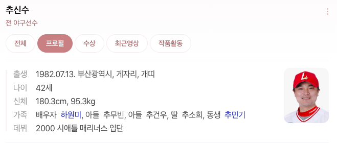추신수 음주운전