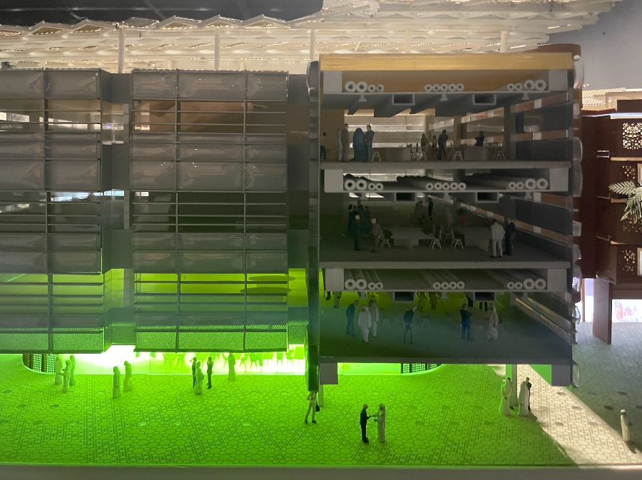 마스다르 시티 단면