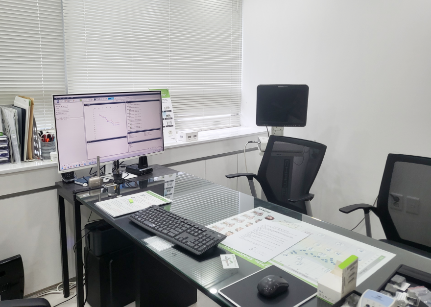 포낙보청기 부산서면센터 상담실