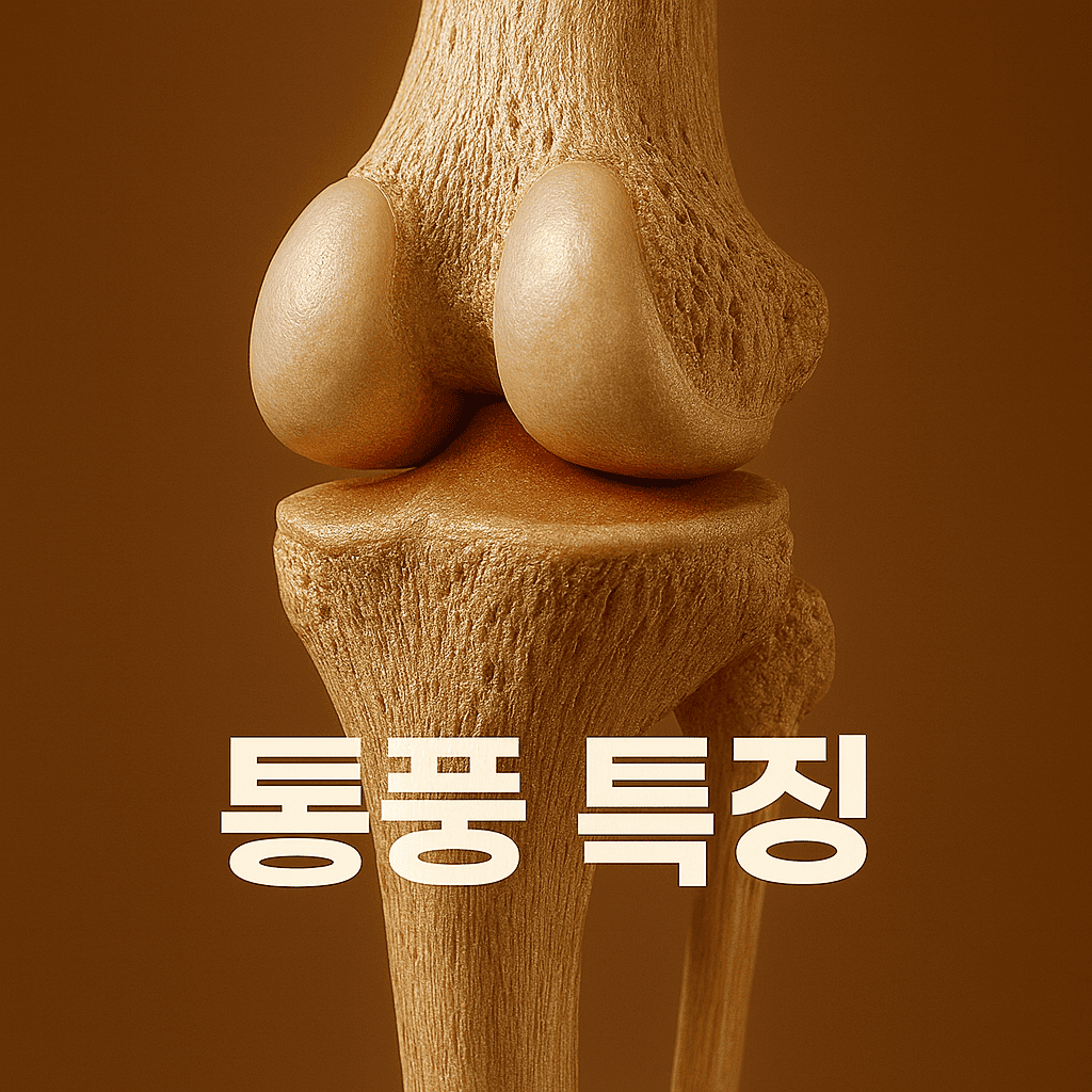 통풍의 주요 증상과 진행 단계