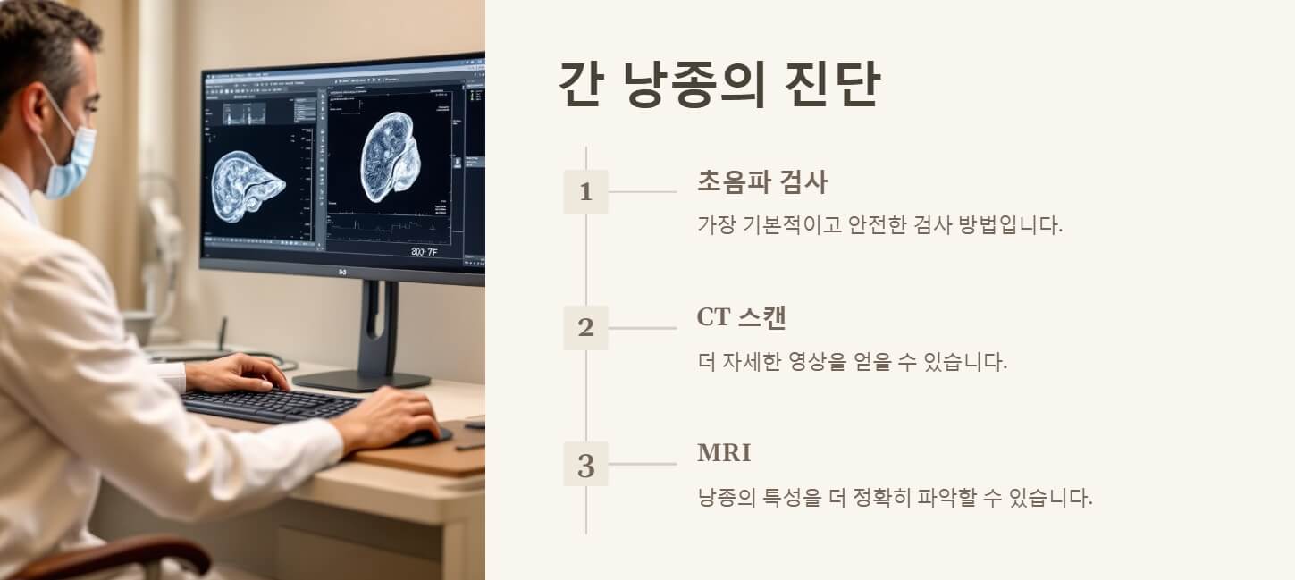 간에 물혹이 생기는 이유