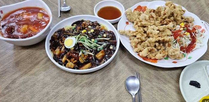짜장면 탕수육