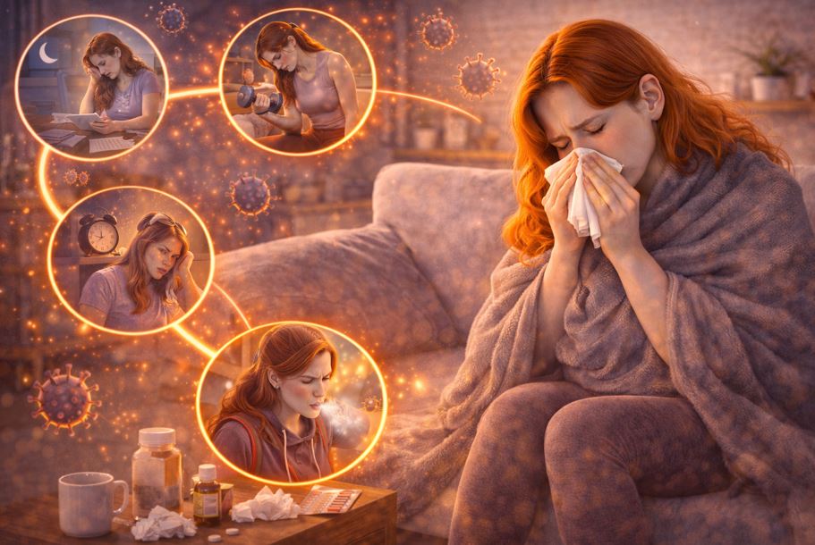 감기가 쉽게 반복되는 이유