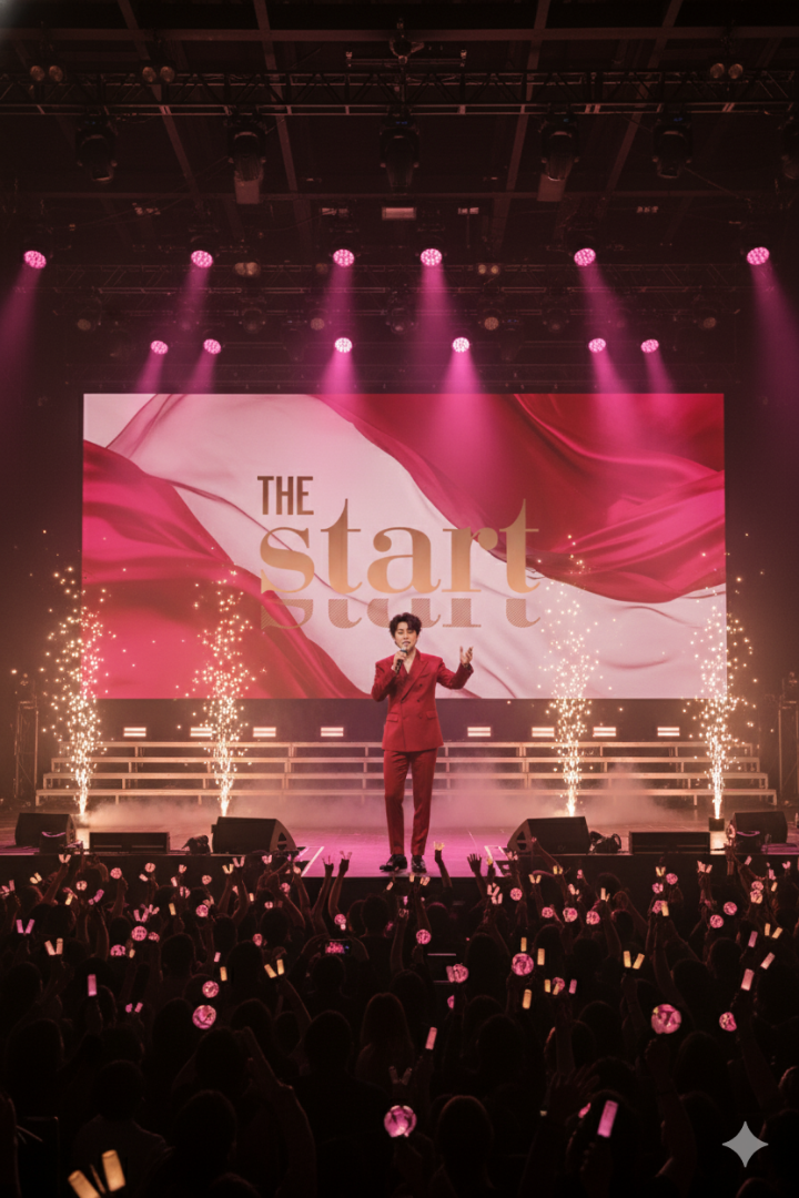 강문경 가수의 콘서트 무대 사진