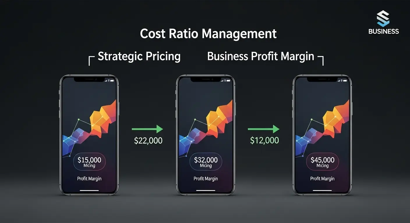 <img src="cost_ratio_pricing_margin.webp" alt="원가율 관리와 가격 전략은 수익 마진을 결정짓는 핵심 요소입니다.">