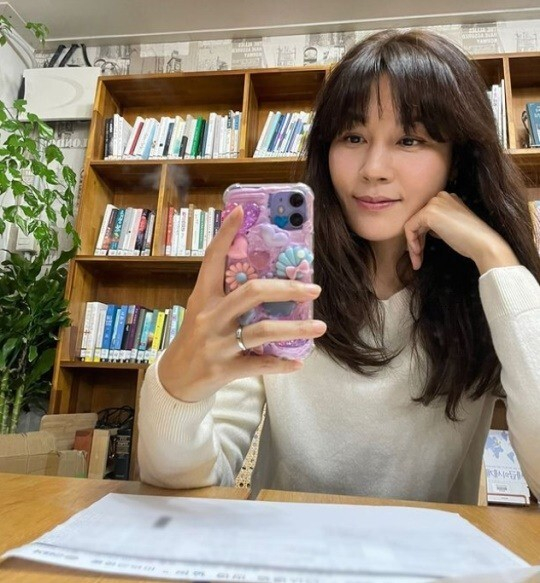 김하늘 애엄마로 변신? 여전한 청순미 '깜짝'