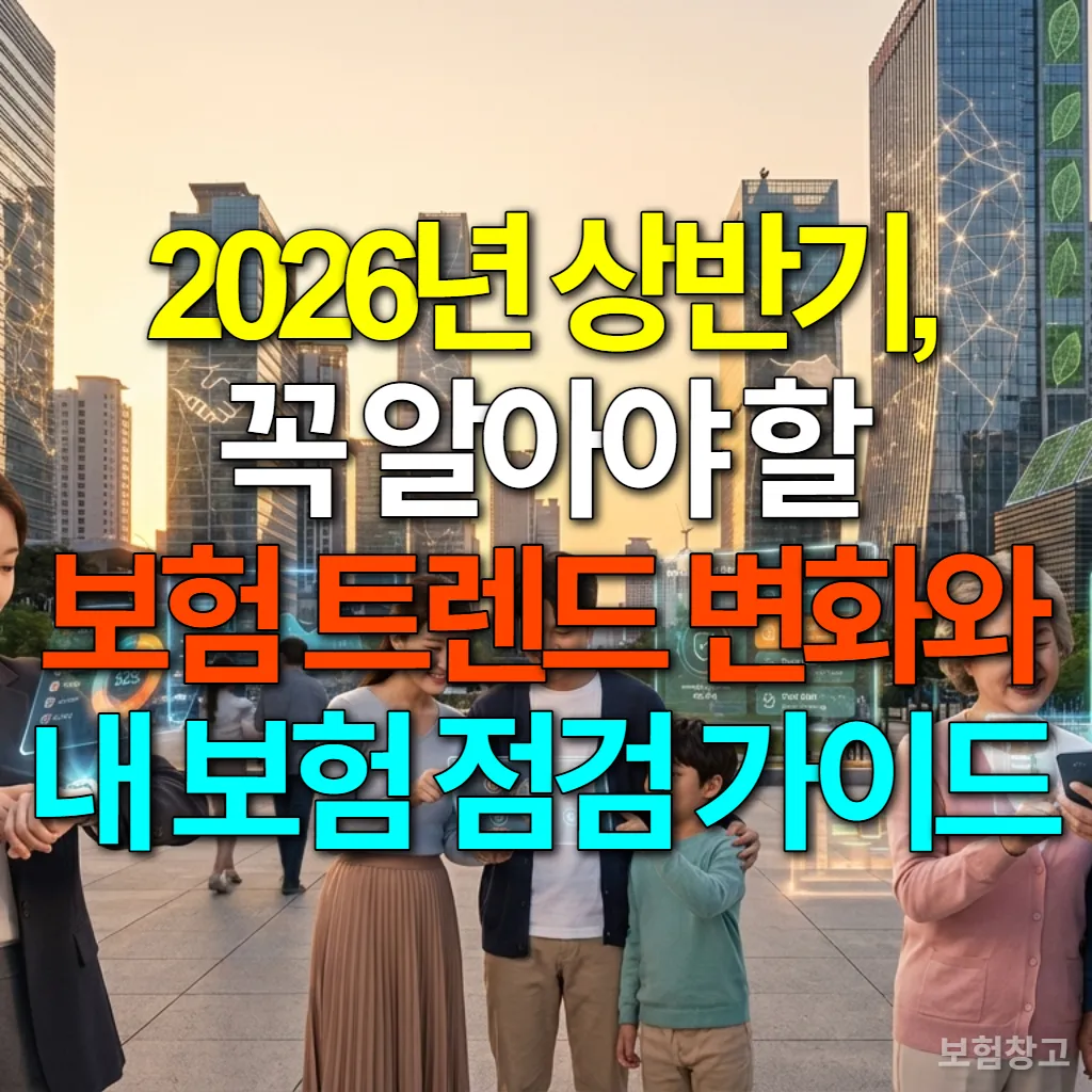 2026년 상반기 보험 트렌드 변화와 내 보험 점검 가이드, 디지털 기술과 ESG 가치가 융합된 한국 보험 시장의 미래