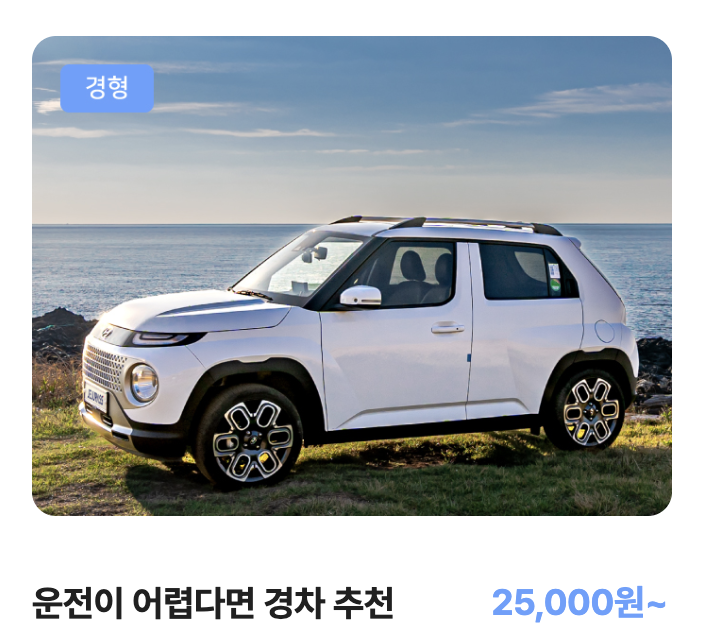 제주 렌트카 추천 가격 비교 한 눈에 보기(+2024) 