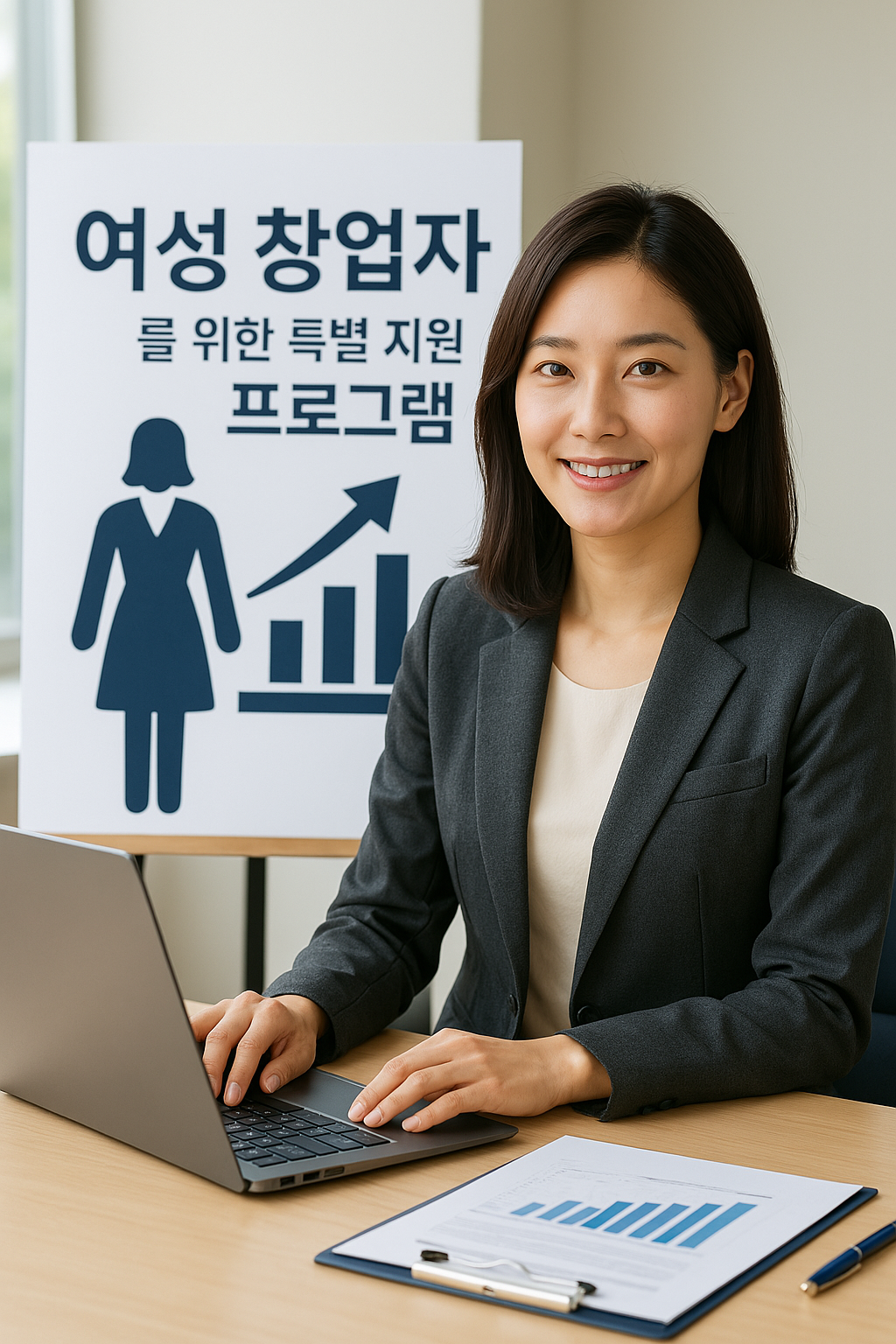 여성 창업, 특별 지원 프로그램에 관한 이미지