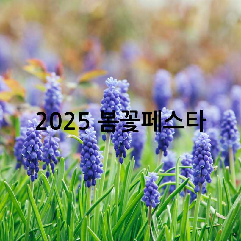 아침고요수목원 2025 봄꽃페스타