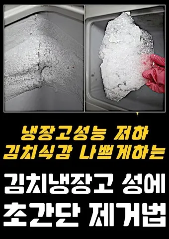 김치냉장고 성에 제거 온도설정과 냄새차단 청결유지 팁_13