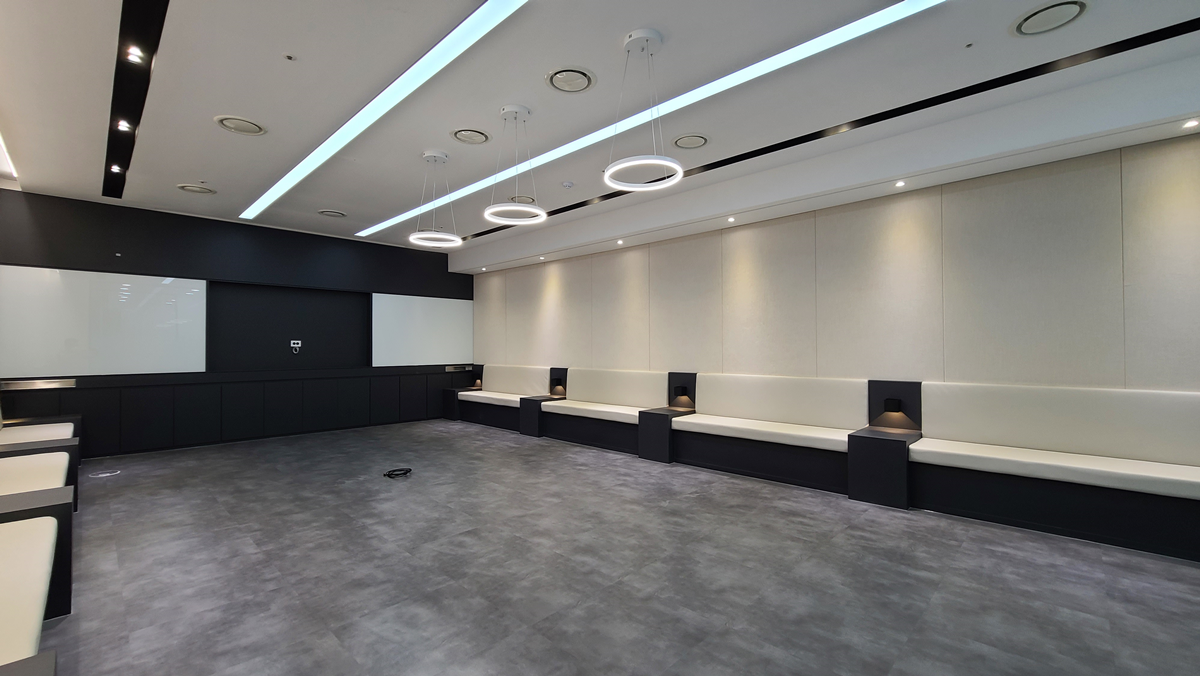 오피스내부조명인테리어