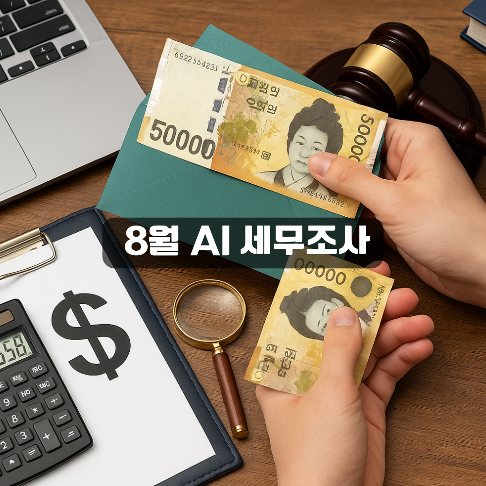 8월 AI 세무조사, 개인 간 계좌이체도 잡는다?