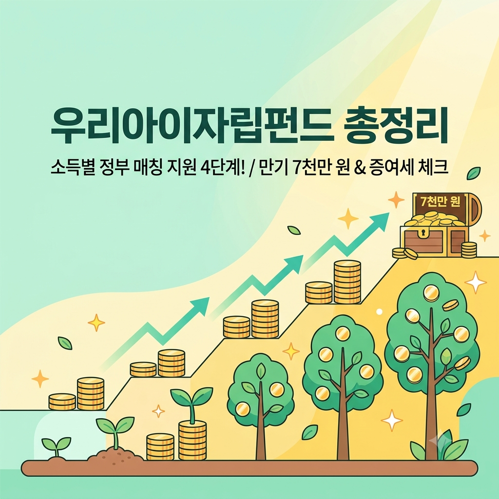 우리아이자립펀드 총정리