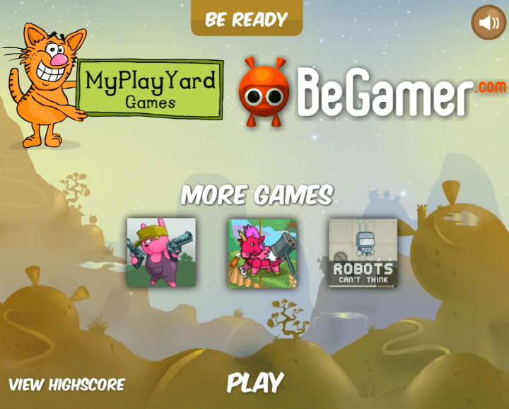 비-레디-플래시게임-메인-화면