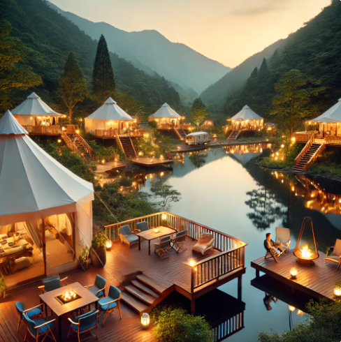 뉴질랜드 camp site