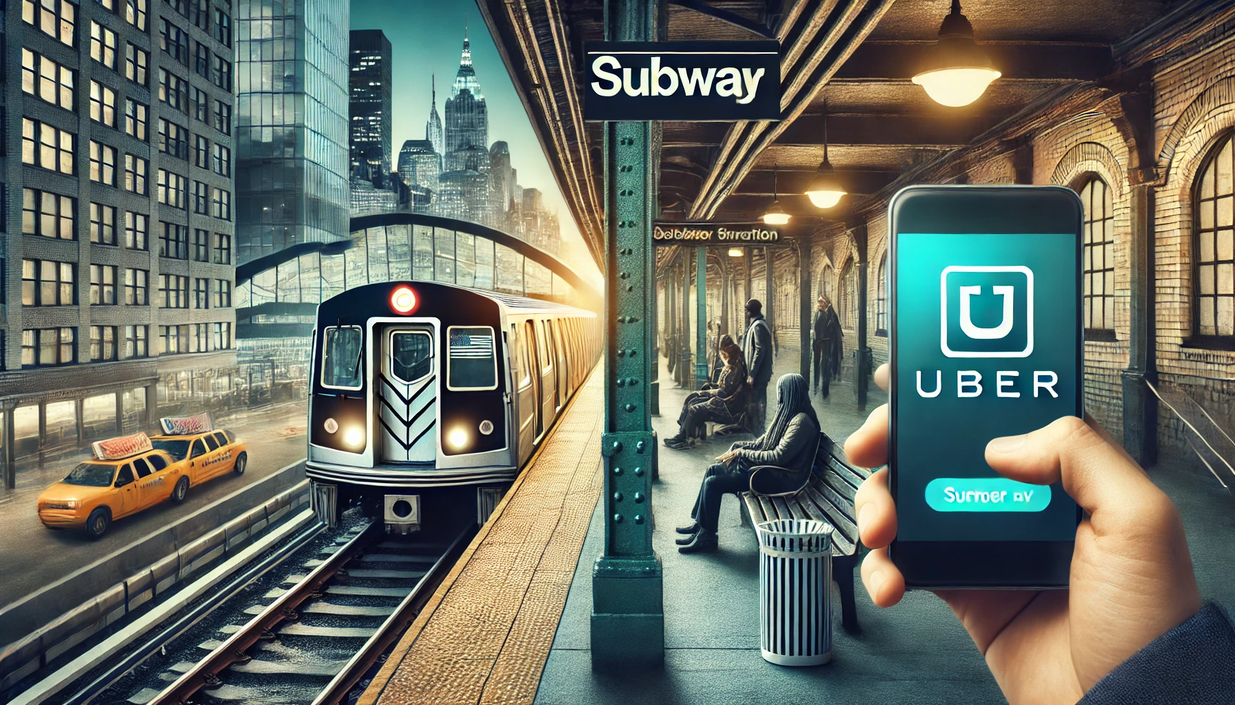 미국 대중교통 이용 관련 이미지