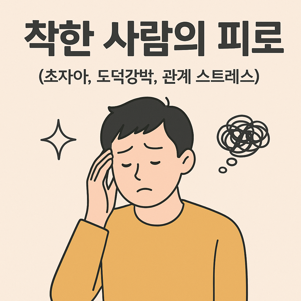 착한 사람의 피로 - 초자아, 도덕강박, 관계 스트레스