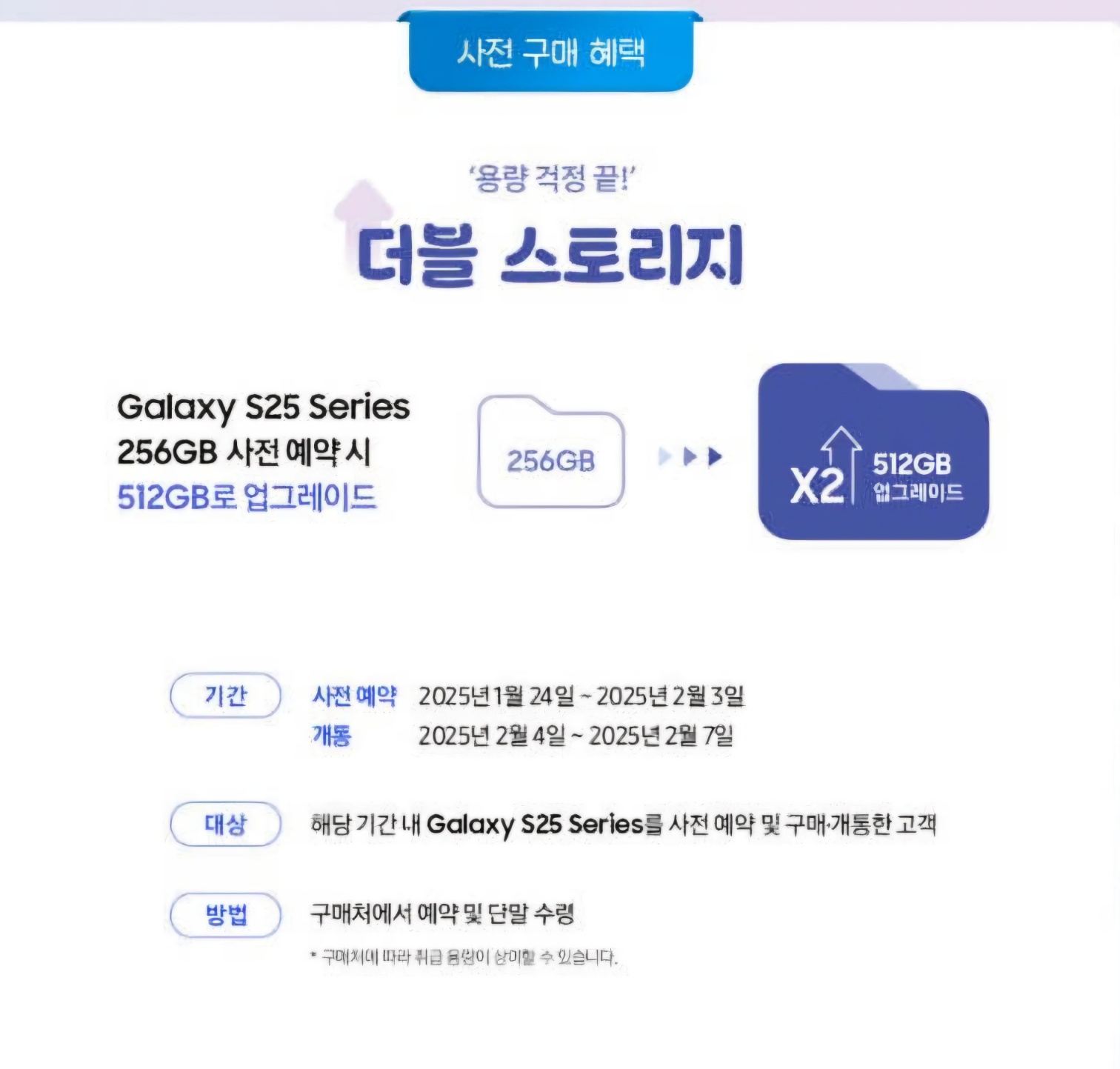 갤럭시 S25 사전예약, 혜택, 스펙