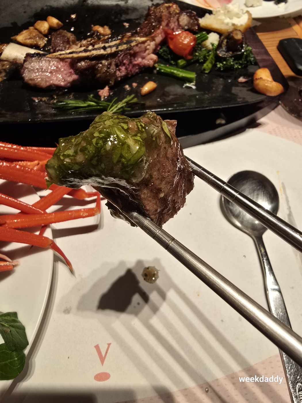 빕스 토마호크 스테이크