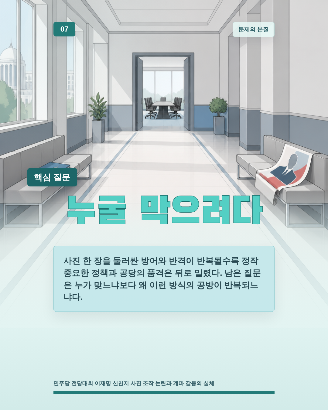 누굴 막으려다