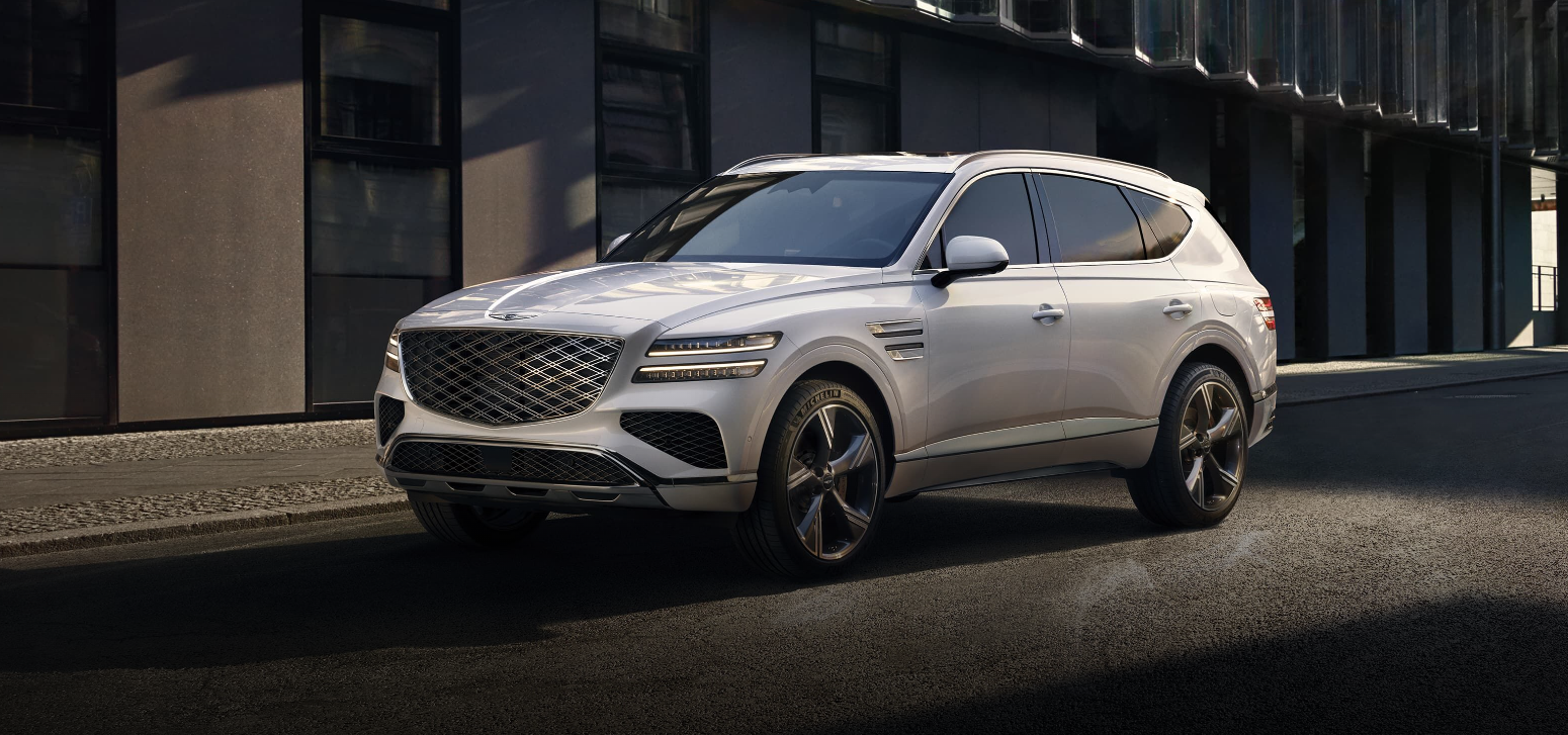 2025년 제네시스 GV80 전 측면 사진